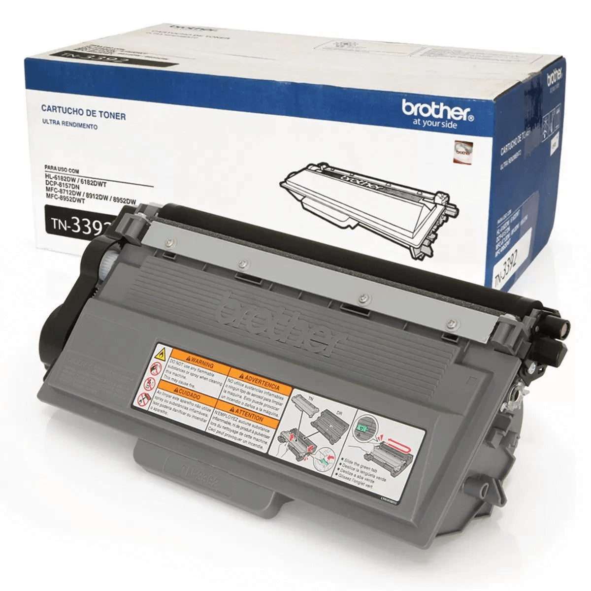 Toner Brother TN-3392 | 8157 | 8712 | 8912 - Impressorajato